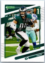 2021 Donruss Dallas Goedert #111 football card front