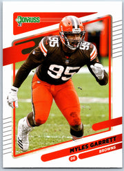 2021 Donruss Myles Garrett #199 football card front