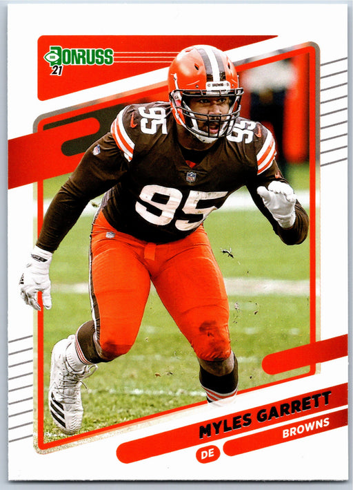 2021 Donruss Myles Garrett #199 football card front