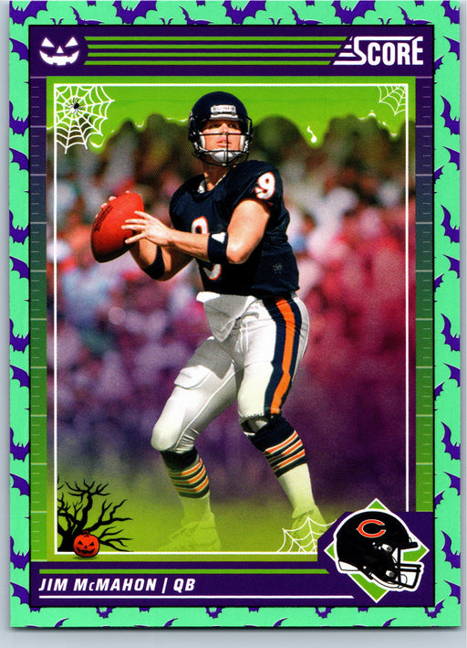 2024 Score-A-Treat Jim McMahon #52 Green Bats football card front