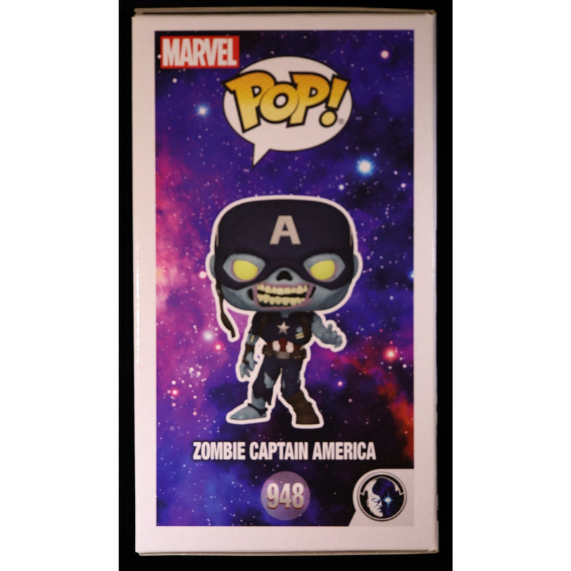 Funko Pop Marvel What If Zombie Captain America #948 Funko Exclusive