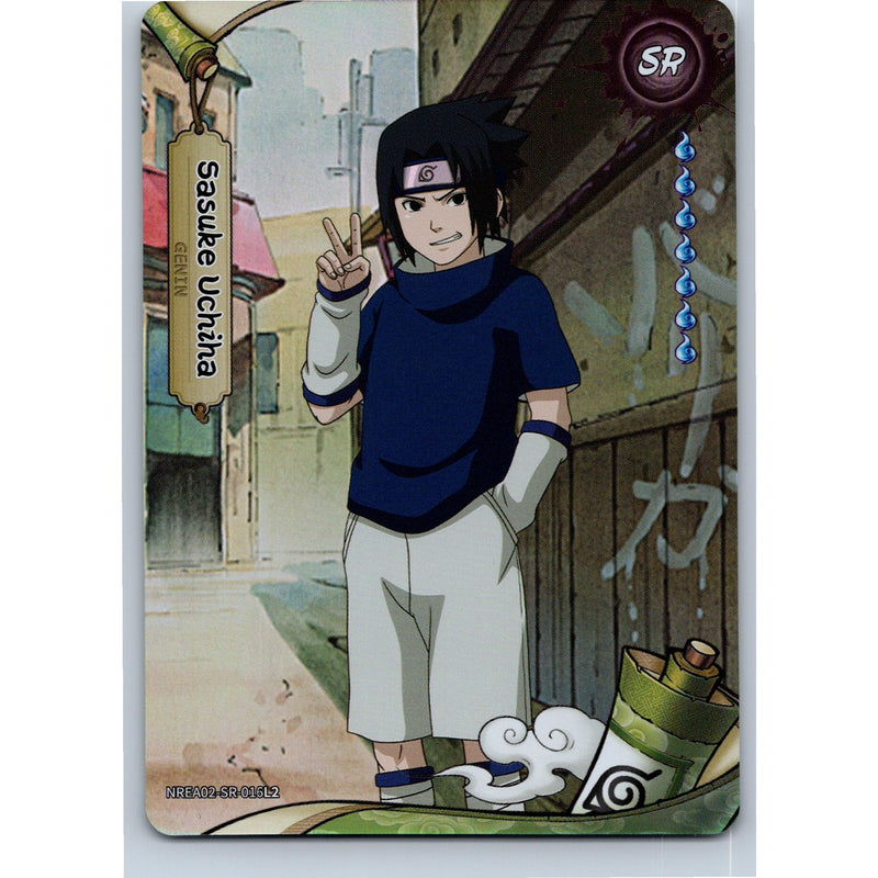 2026 Kayou Naruto Sasuke Uchiha SR NREA02-SR-016L2 English NM