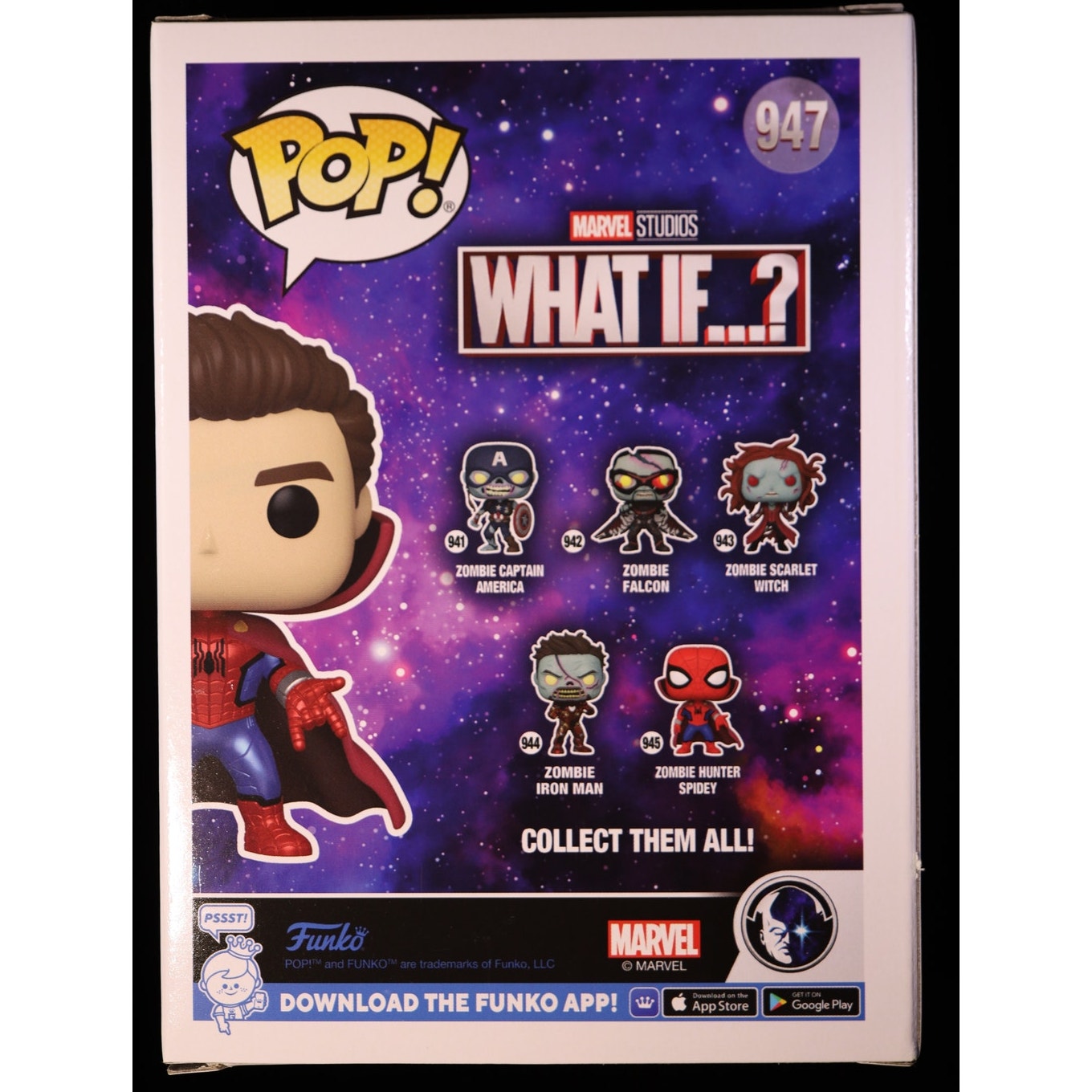 Funko Pop! Marvel What If? Zombie Hunter Spidey #947 Hot Topic Exclusive
