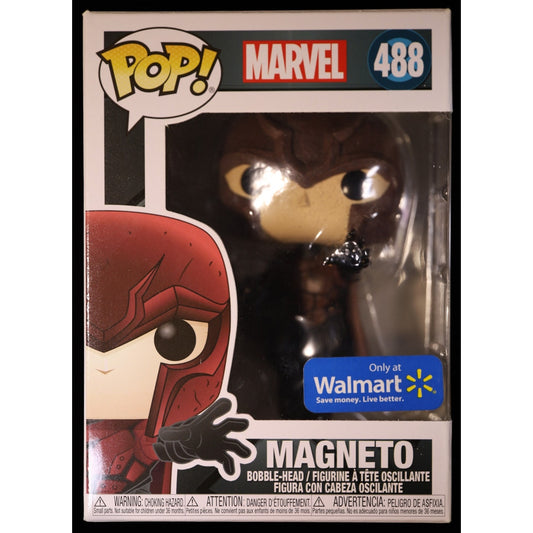 Funko Pop Marvel X-Men Magneto #488 Walmart Exclusive Vinyl Figure
