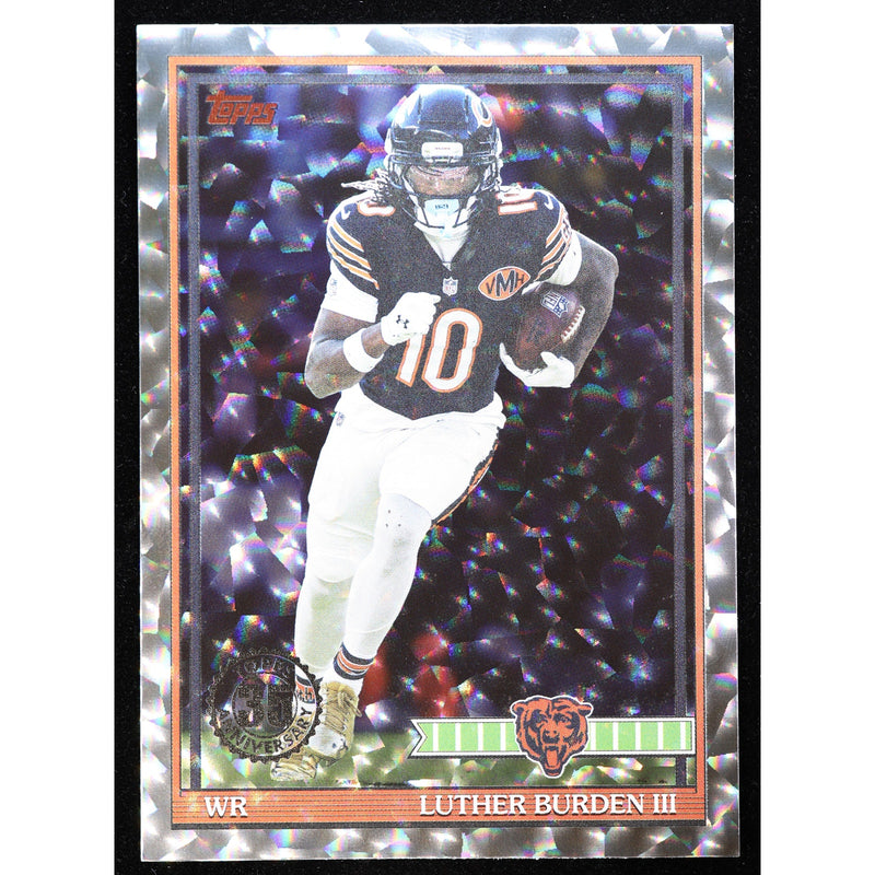 2026 Topps Football Luther Burden III 1991 Crackle Foil 91TF-17 – Near Mint