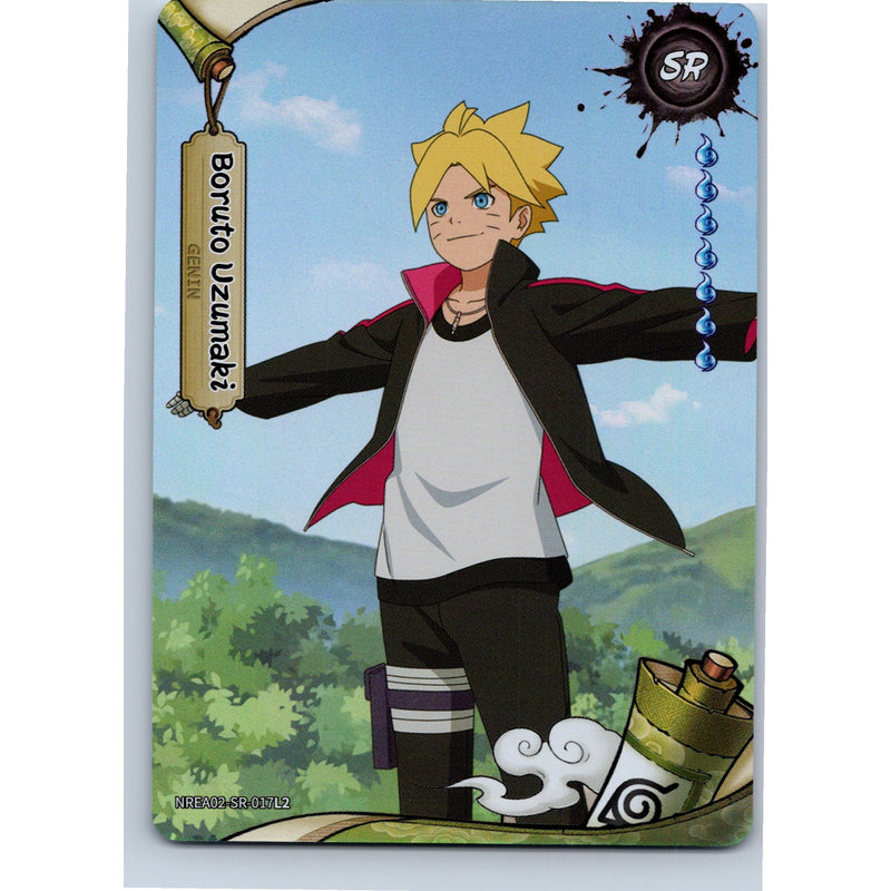 2026 Kayou Naruto Boruto Uzumaki SR NREA02-SR-017L2 English NM