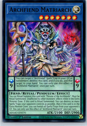 Archfiend Matriarch MAMO-EN070 Ultra Rare front