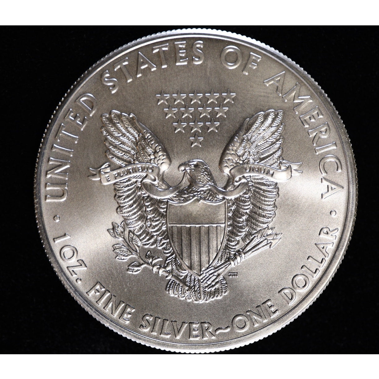 2015 American Silver Eagle 1 oz .999 fine silver bullion coin reverse