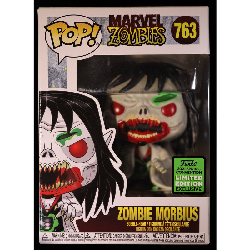 Funko Pop Marvel Zombies Zombie Morbius #763 Spring Convention Exclusive