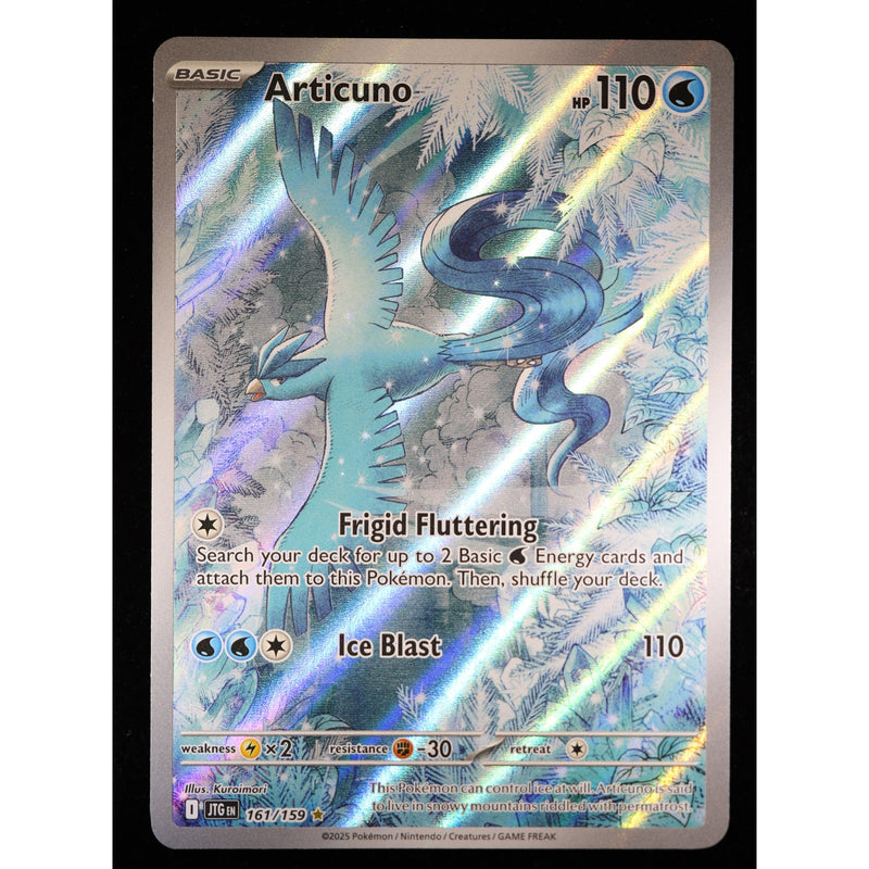 Pokemon Articuno 161/159 Illustration Rare | Journey Together | Near Mint