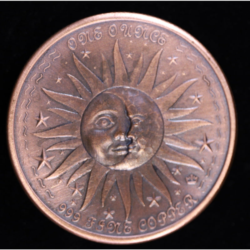 Monarch Precious Metals 1 oz .999 Fine Copper Zodiac Round | Capricorn
