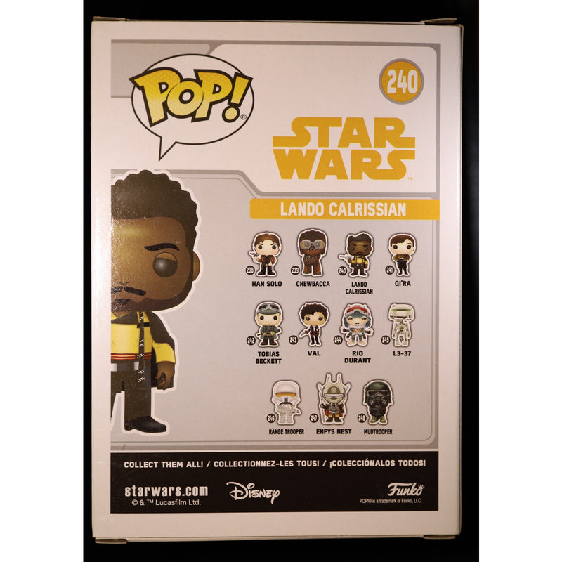 Funko Pop! Star Wars Lando Calrissian #240 Solo