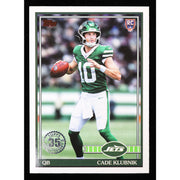 2026 Topps Flagship Cade Klubnik RC 1991 Topps 91TR-6 Football front