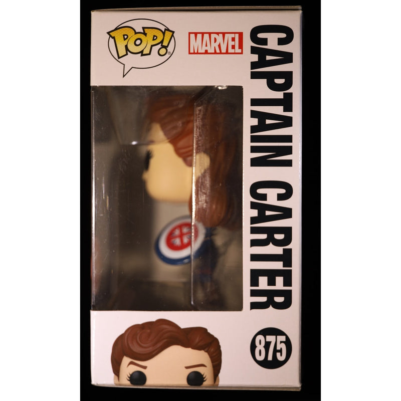 Funko Pop Marvel What If Captain Carter #875 GameStop Exclusive Vinyl Figure
