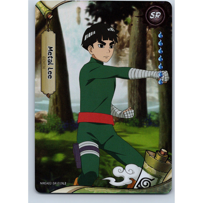 2026 Kayou Naruto Metal Lee SR NREA02-SR-019L2 English NM