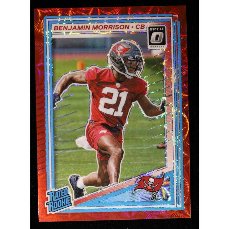 2025 Donruss Optic Benjamin Morrison RC #236 Red Scope — Near Mint