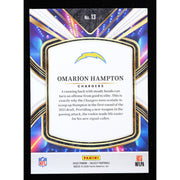 2025 Panini Select Future Omarion Hampton RC #13 Football Card back
