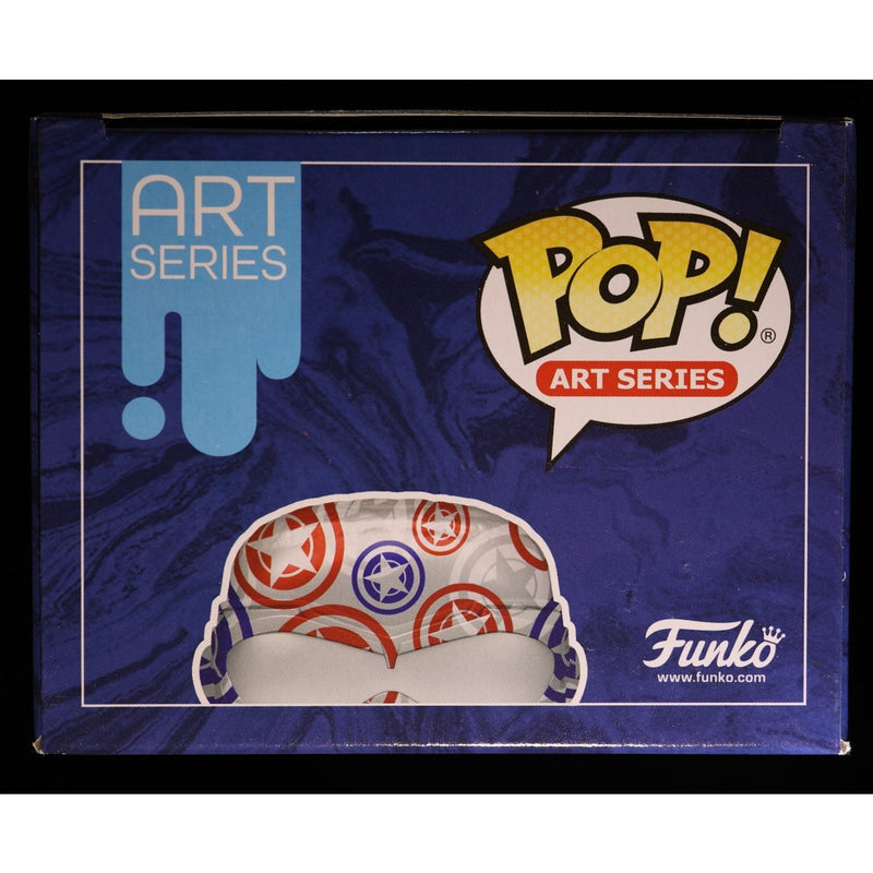 Funko Pop Art Series Captain America #33 Target Exclusive w Protector