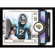 2026 Topps Flagship Travis Hunter Big Ticket Players BTP-12 Jaguars front