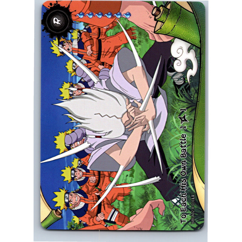 2026 Kayou Naruto To Each His Own Battle R NREA02-R-031L1 English NM