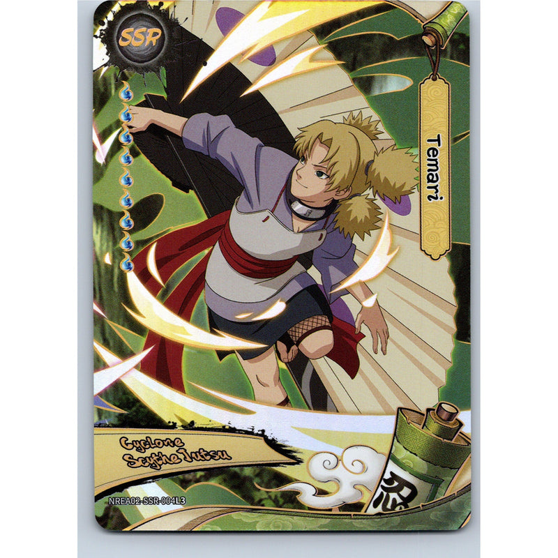 2026 Kayou Naruto Temari SSR NREA02-SSR-004L3 English NM