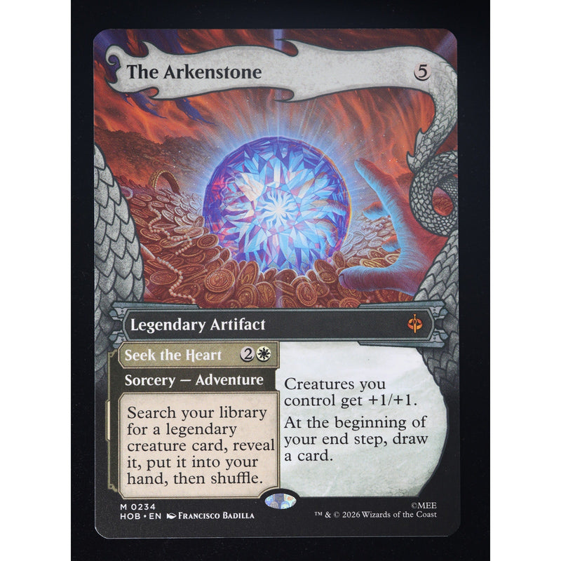 MTG The Arkenstone 234 Showcase Nonfoil The Hobbit HOB – Near Mint
