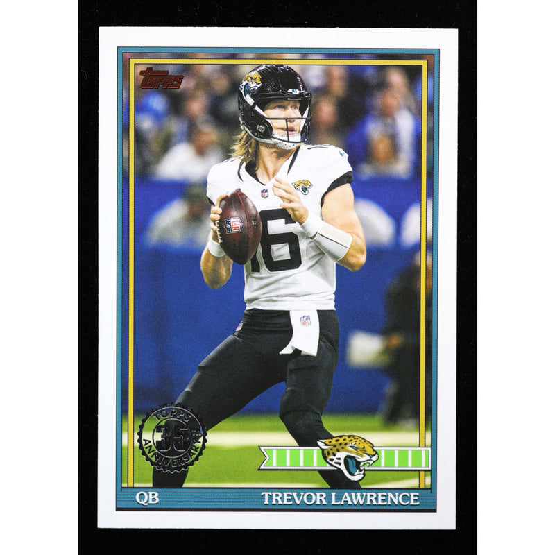 2026 Topps Flagship Trevor Lawrence 1991 Topps 91TF-10 Football front