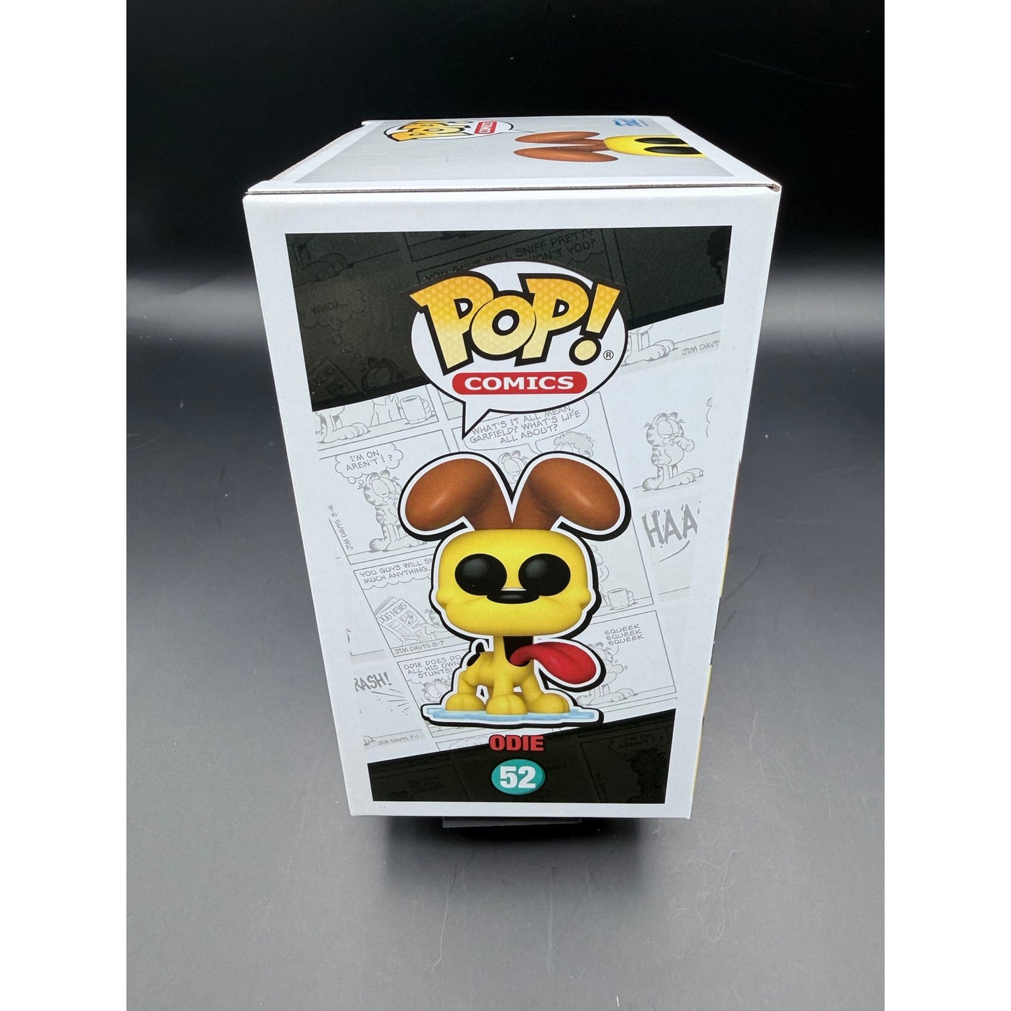 Funko Pop Odie 52 Garfield Comics side view