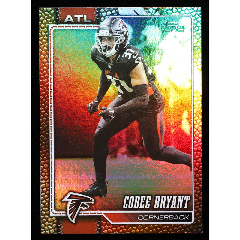 2026 Topps Flagship Cobee Bryant #203 Football Leather Foil front