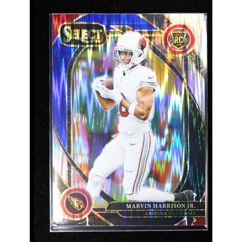 2024 Panini Select Marvin Harrison Jr RC #219 Silver Prizm Club — Near Mint