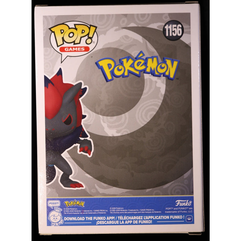 Funko Pop! Games Pokemon Zoroark #1156 Vinyl Figure Nintendo