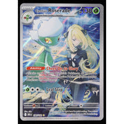 Pokémon Cynthia's Roserade 184/182 Illustration Rare – Destined Rivals – Near Mint back