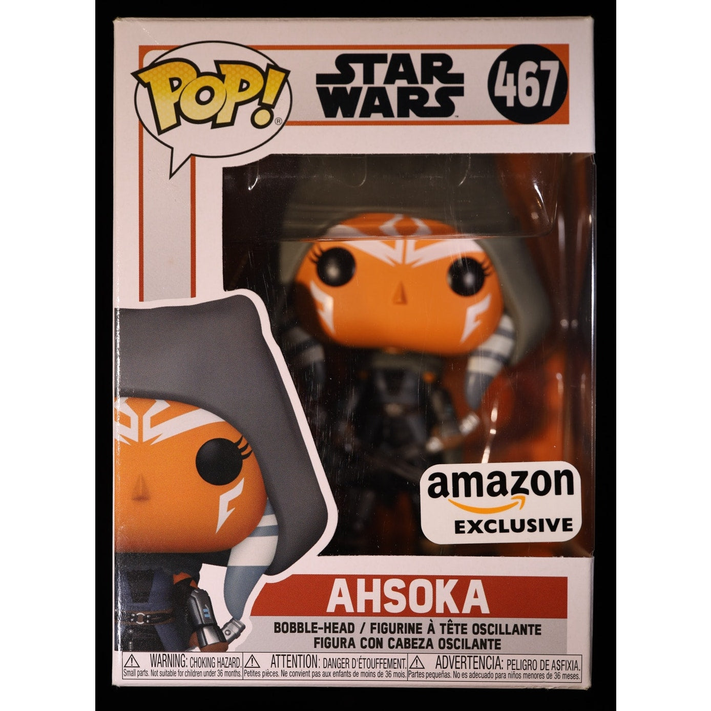 Funko Pop Ahsoka #467 Amazon Exclusive Star Wars The Mandalorian