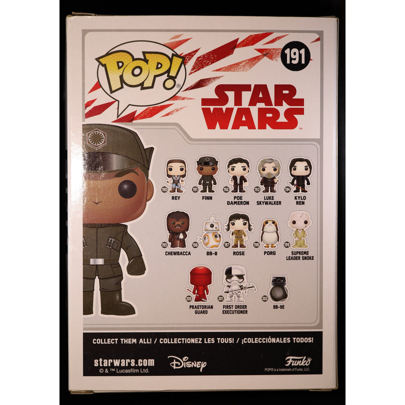 Funko Pop! Star Wars Finn #191 The Last Jedi