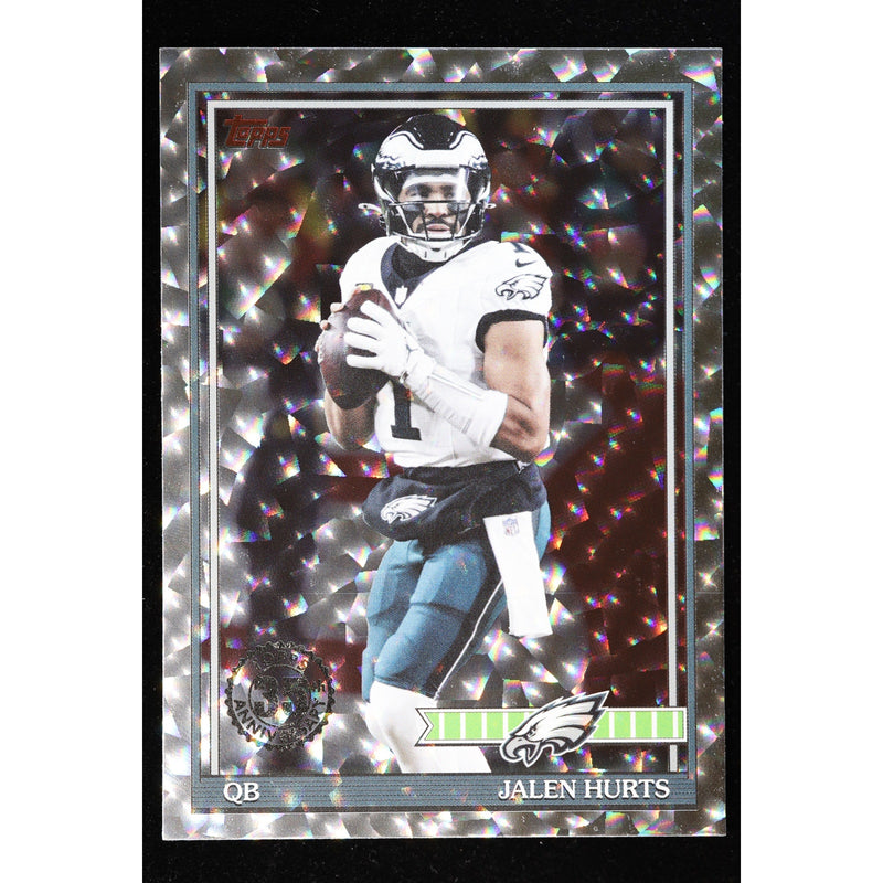 2026 Topps Flagship Jalen Hurts 1991 Crackle Foil 91TF-43 — Near Mint