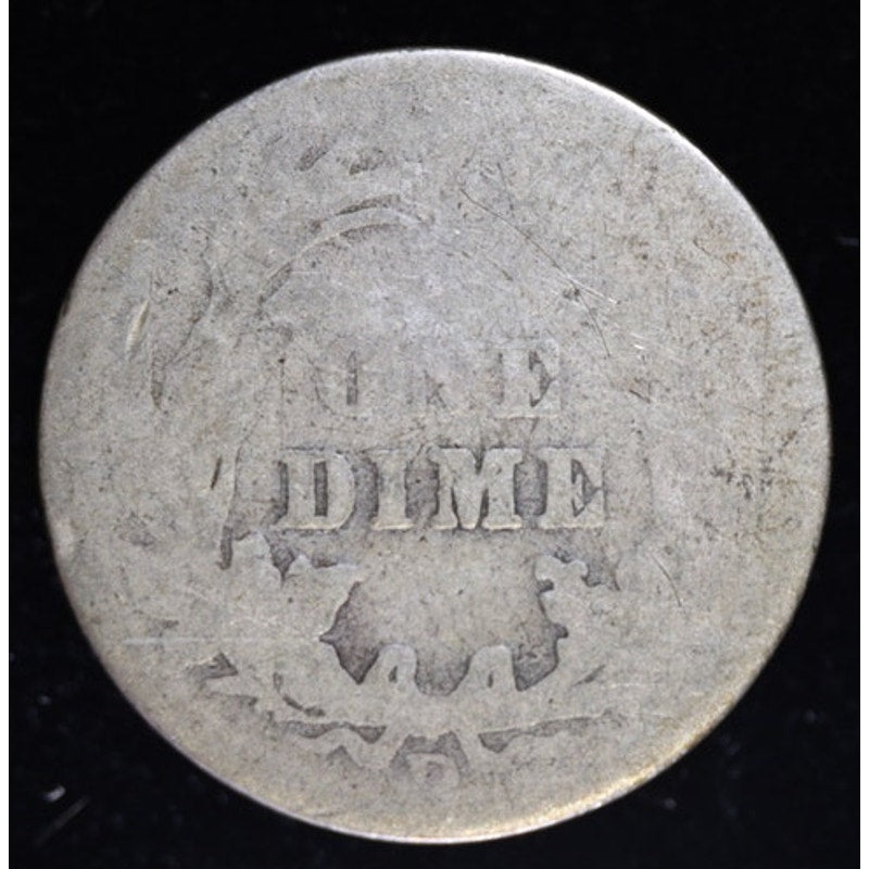 1908 Barber Dime Silver 10C Coin