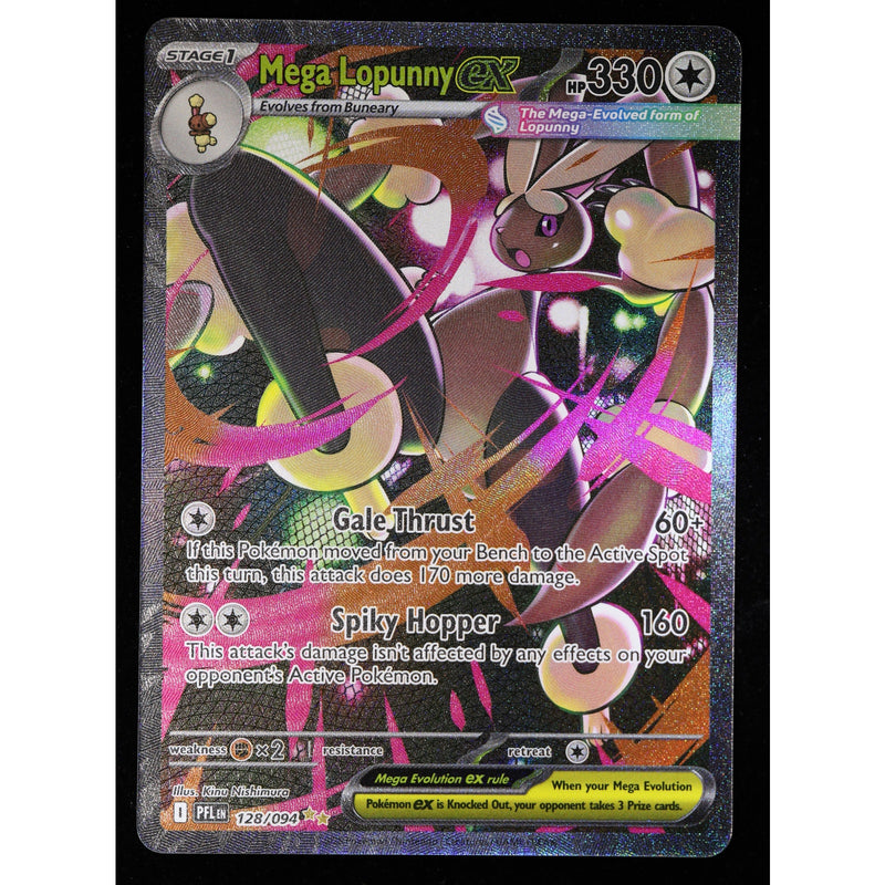 Pokémon Mega Lopunny ex 128/094 Special Illustration Rare | Phantasmal Flames