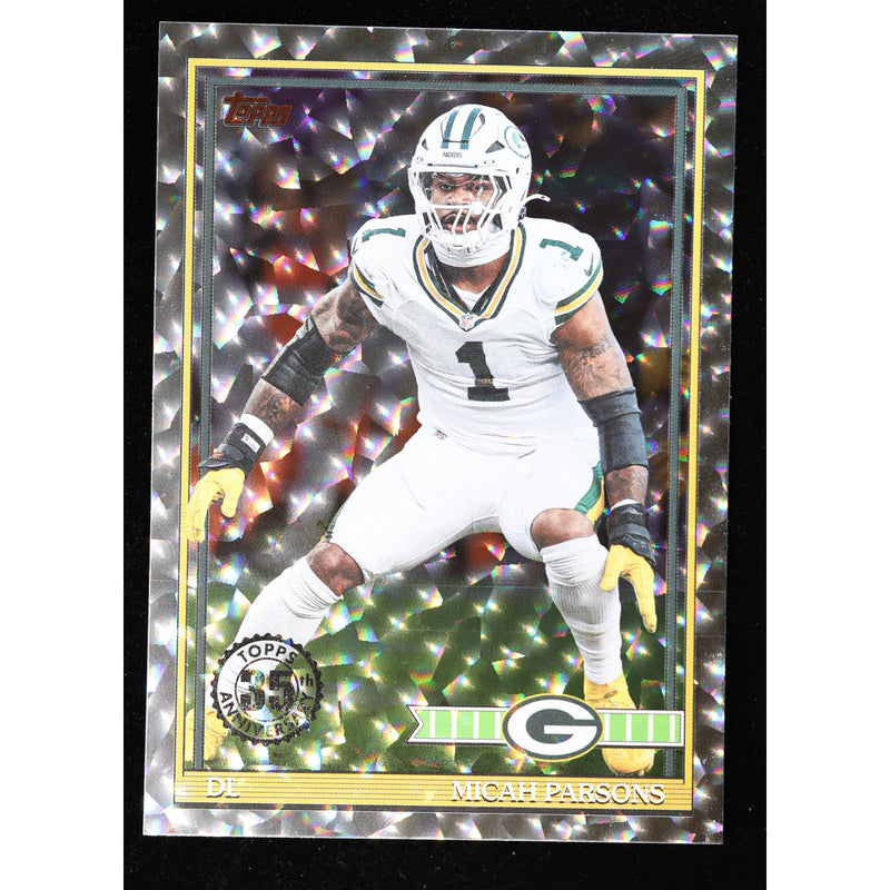 2026 Topps Flagship Micah Parsons 1991 Crackle Foil 91TF-40 — Near Mint