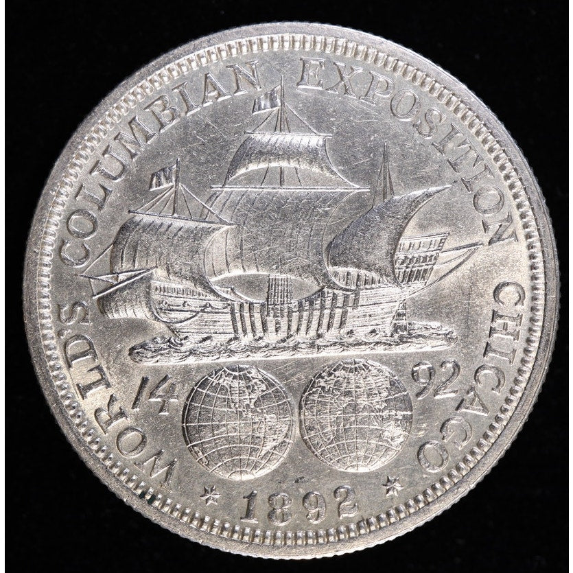 1892 Columbian Exposition Half Dollar Reverse