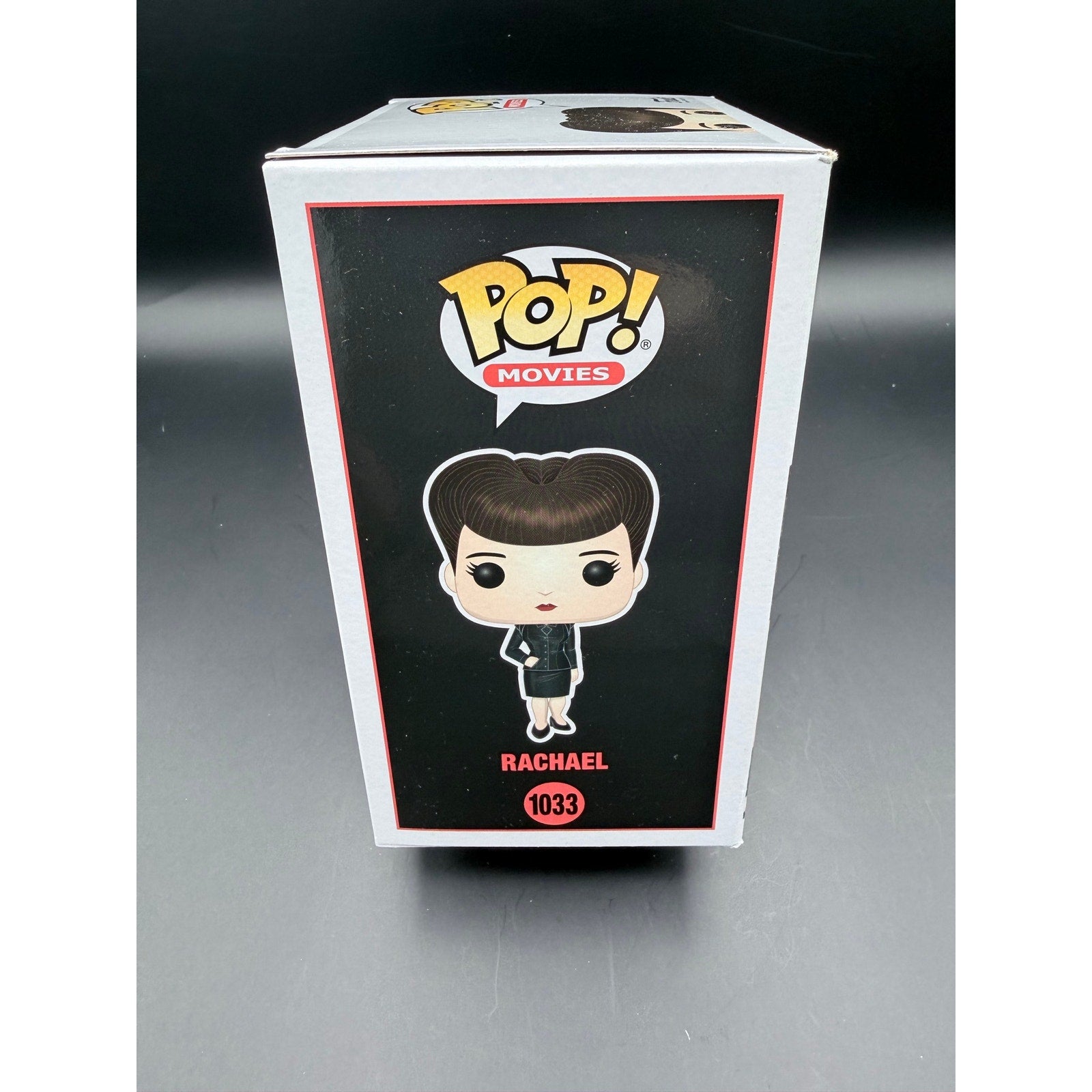 Funko Pop Rachael 1033 side box artwork