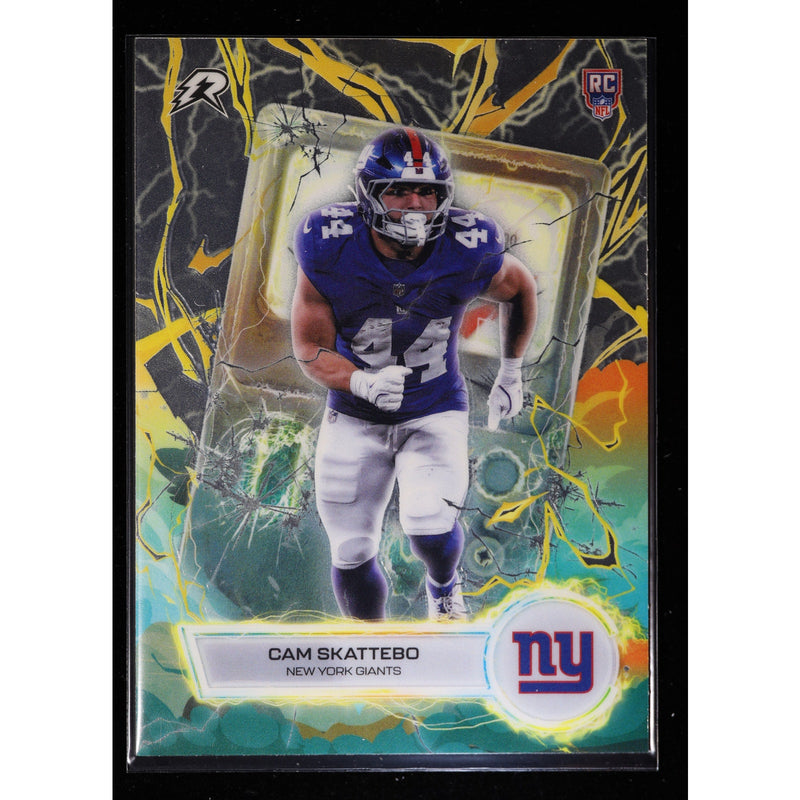 2025 Topps Resurgence Cam Skattebo RC Voltaic VT-5 — Near Mint