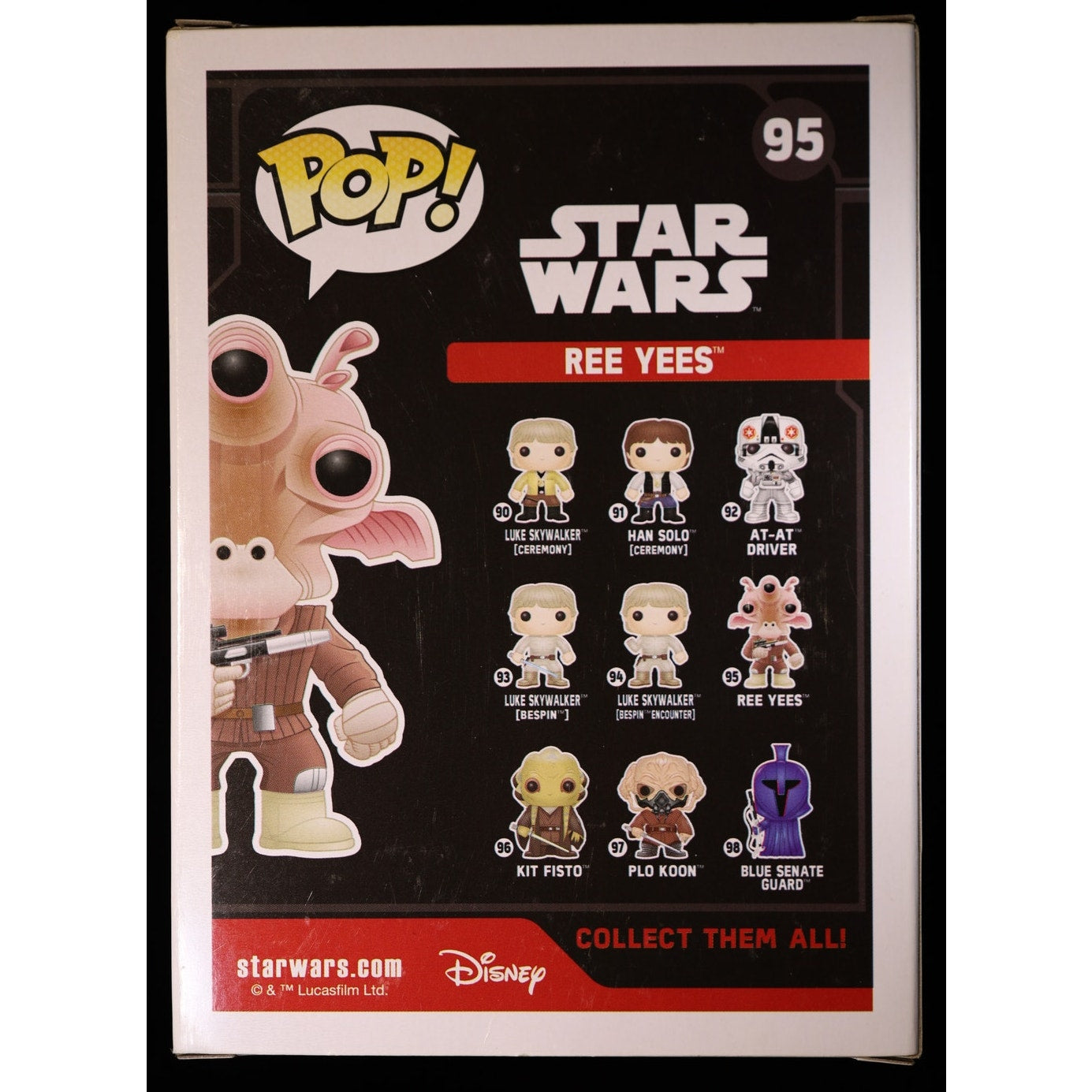 Funko Pop Star Wars Ree-Yees #95 Walgreens Exclusive Vaulted Vinyl Figure