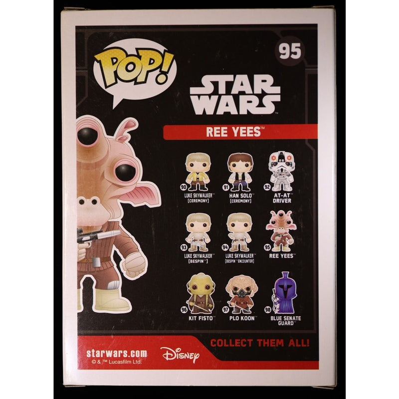 Funko Pop Star Wars Ree-Yees #95 Walgreens Exclusive Vaulted Vinyl Figure