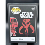 Funko Pop Boba Fett 297 Red WonderCon 2020 back view