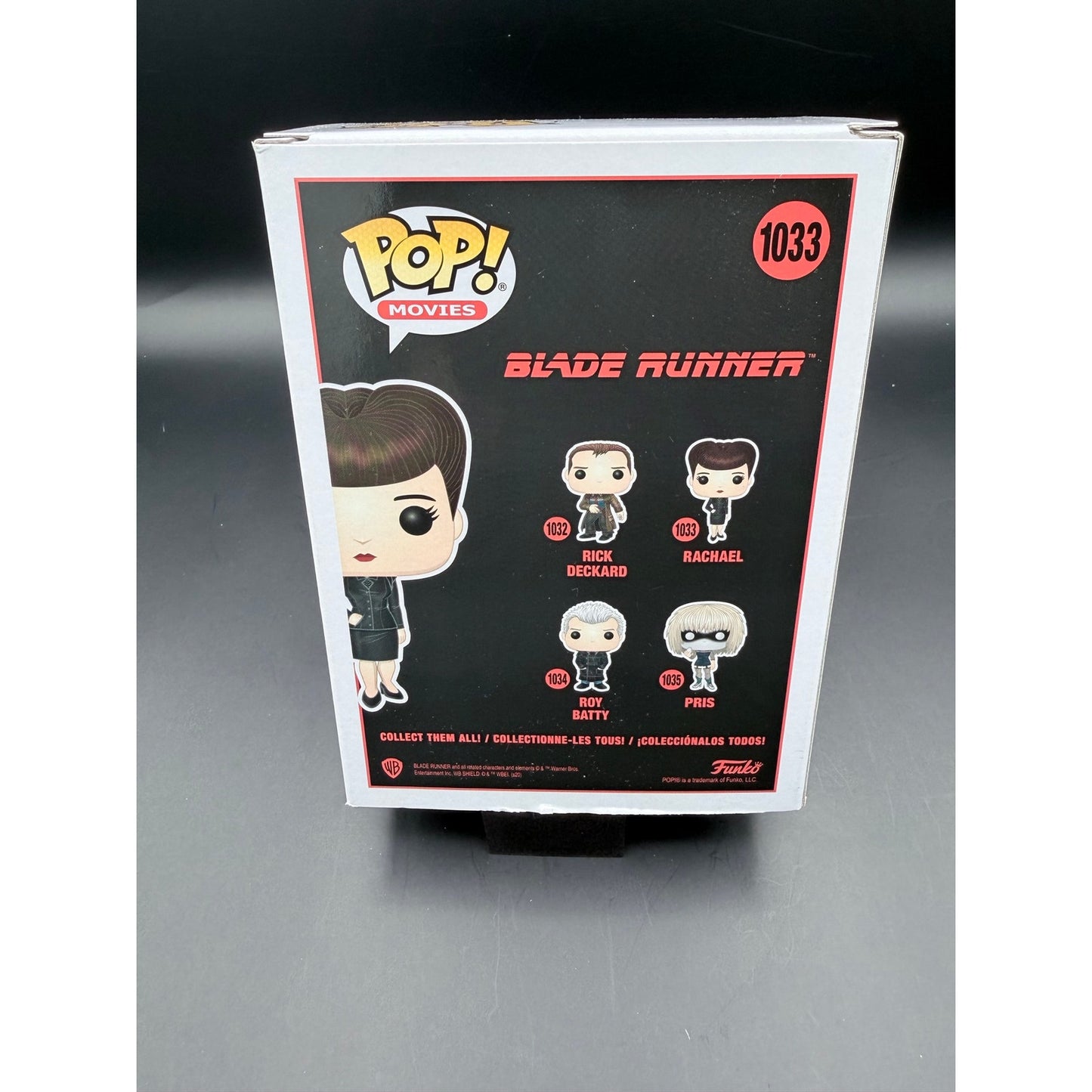 Blade Runner Rachael Funko Pop 1033 back view