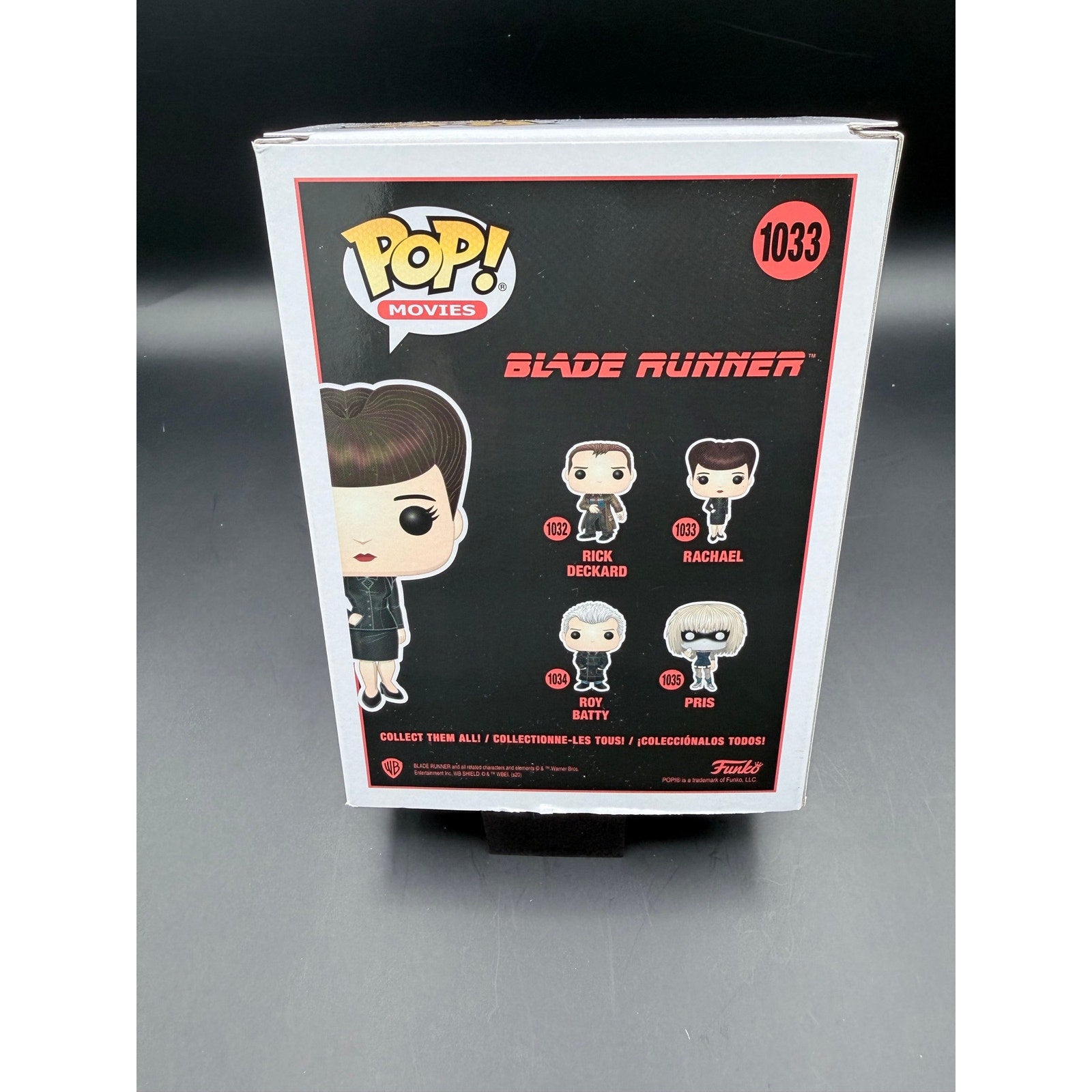 Blade Runner Rachael Funko Pop 1033 back view