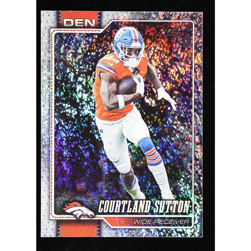 2026 Topps Flagship Courtland Sutton #62 Sandglitter — Near Mint