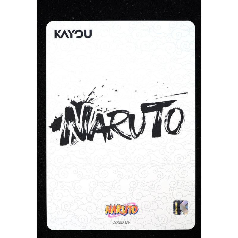 Itachi Uchiha NREA02-CR-003L5 Naruto trading card back