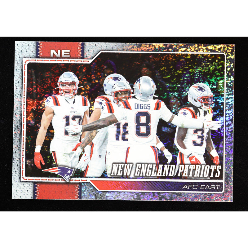 2026 Topps Flagship New England Patriots #278 Sandglitter — Near Mint