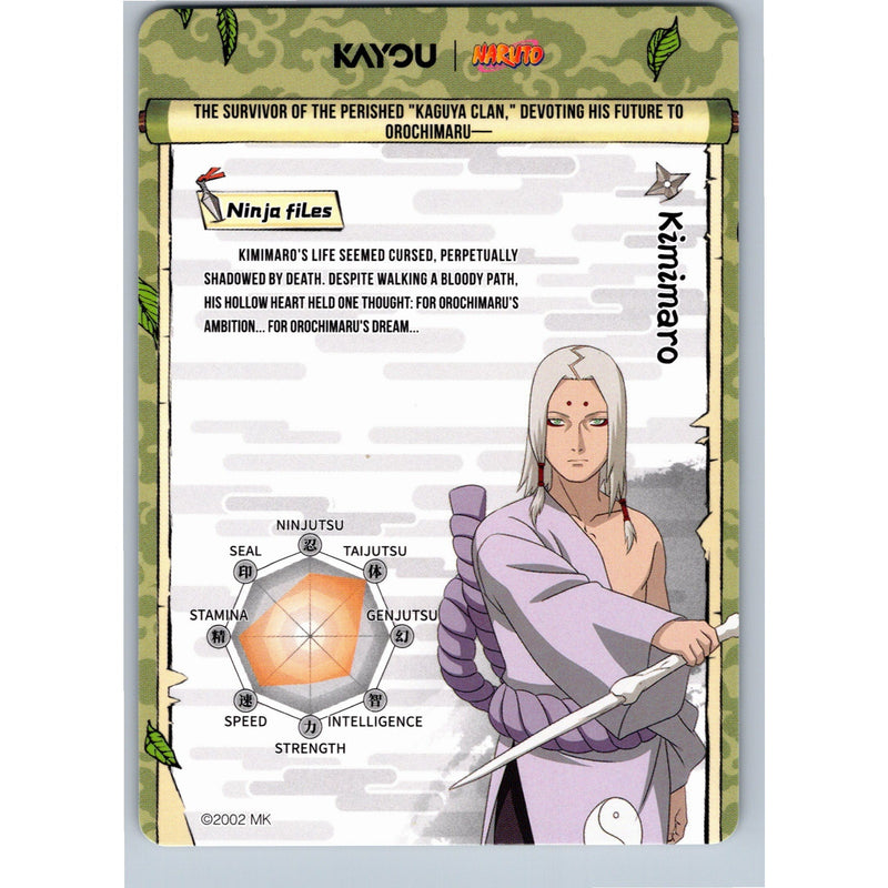 2026 Kayou Naruto Kimimaro UR NREA02-UR-010L3 English NM